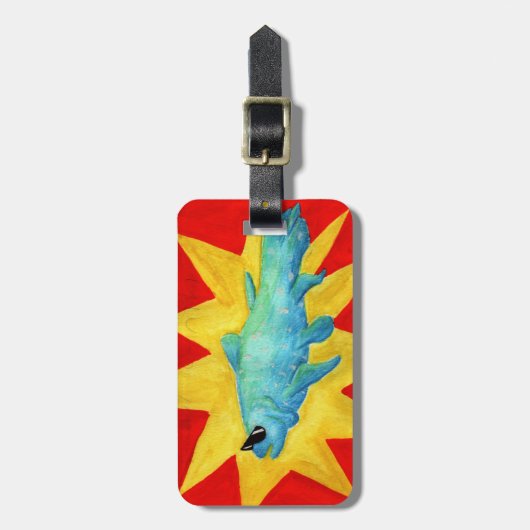 Coolacanthの荷物のラベル ラゲッジタグ (正面縦)