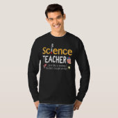 Coole以外の通常の先生のような科学先生 Tシャツ (正面フル)