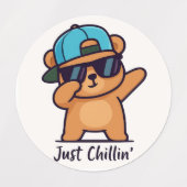 Coole Stickers. ラベル (デザイン1)