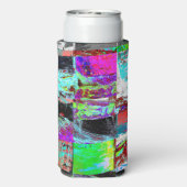 Cooler – Abstract Grid スリム缶クーラー (Seltzer裏面)