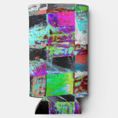 Cooler – Abstract Grid スリム缶クーラー (裏面)