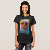 Cooler Adler mit Sonne Tシャツ (正面フル)