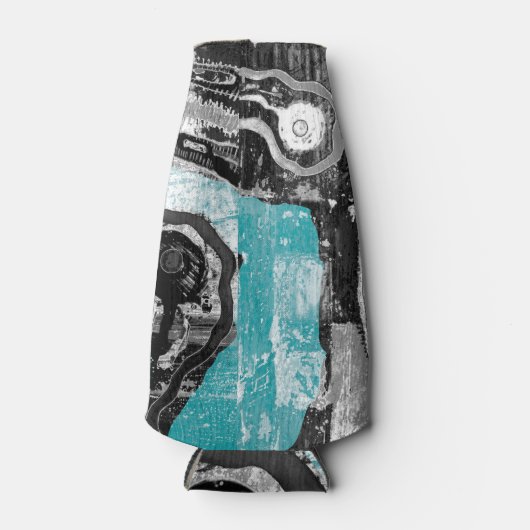 Cooler - Surface Current Abstract Flow & Structure ボトルクーラー (正面)