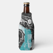 Cooler - Surface Current Abstract Flow & Structure ボトルクーラー (ボトル正面)
