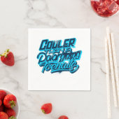 Cooler Than A Polar Bear's Toenails Classic  スタンダードカクテルナプキン (インサイチュ)