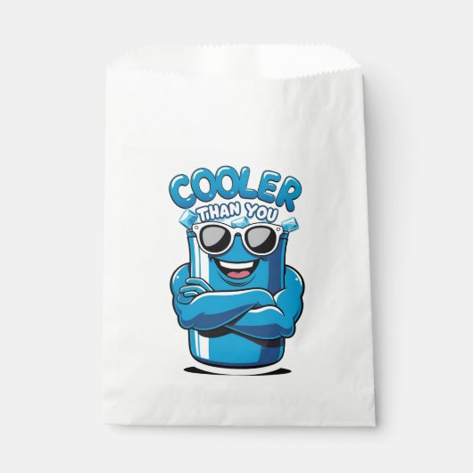 Cooler Than You – Funny Party Cooler Design フェイバーバッグ (正面)