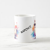 Cooles Llama mit Sonnenbrille コーヒーマグカップ (中央)