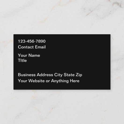 Coolest 8 Ball Billiards Business Cards 名刺 (裏面)