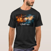 Coolest 8 Ball Billiards Game Day Men's Tシャツ (正面)