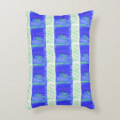 Coolest Abstract Accent Pillow アクセントクッション (正面(垂直))