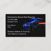 Coolest Automotive Audio And Security 名刺 (正面)