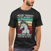 Coolest Bearded Unclecorn Lifestyles Pun Uncle Un Tシャツ (正面)