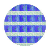 Coolest Blue Nautical Abstract  カッティングボード (正面)