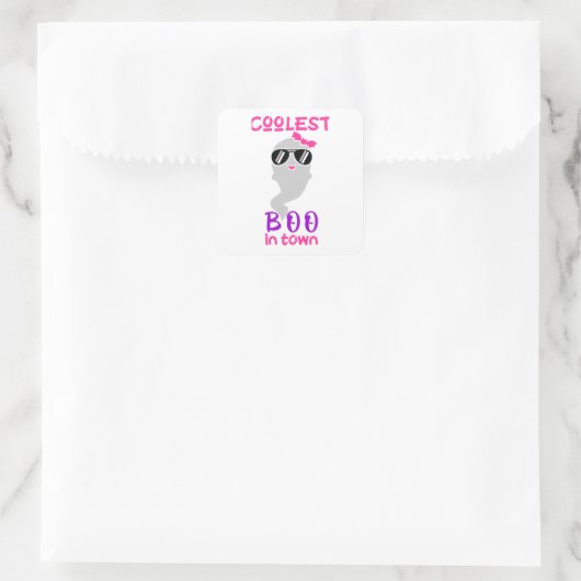 coolest boo スクエアシール (バッグ)