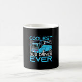 Coolest Bus Driver Ever コーヒーマグカップ (中央)