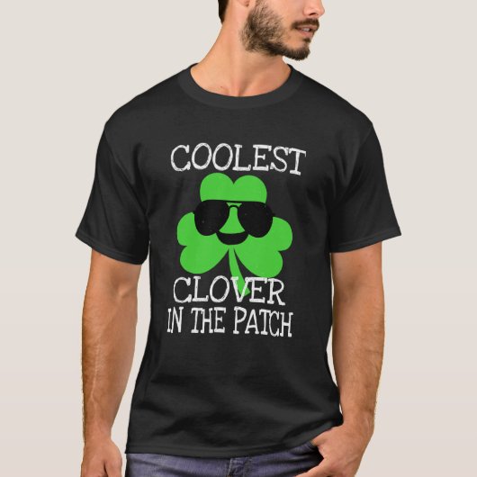 Coolest C In The Patch St Patricks Day Kids Boys G Tシャツ (正面)
