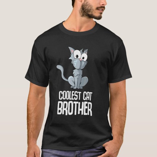Coolest Cat Brother Tシャツ (正面)