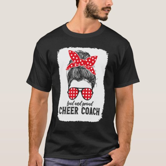 Coolest Cheer Coach Assistant Cheering Coaching Li Tシャツ (正面)