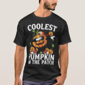 Coolest Dabbing Pumpkin in The Patch Halloween Tシャツ (正面)