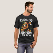 Coolest Dabbing Pumpkin in The Patch Halloween Tシャツ (正面フル)