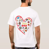 Coolest dad tシャツ (裏面)