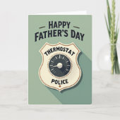 Coolest Fathers Day Shield Card カード (正面)