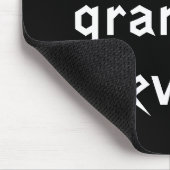 Coolest Grandpa Ever Mousepad マウスパッド (コーナー)