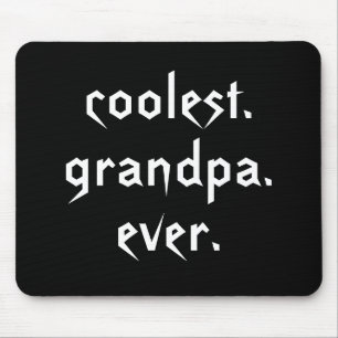 Coolest Grandpa Ever Mousepad マウスパッド