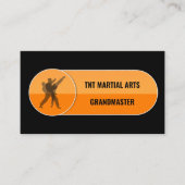 Coolest Martial Arts Grandmaster Business Cards 名刺 (正面)