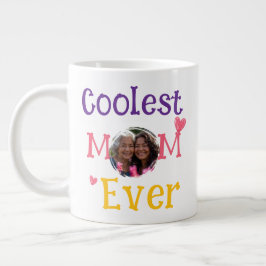 Coolest Mom Funny Sarcastic Mother's Day Giant  ジャンボコーヒーマグカップ