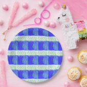 Coolest Nautical Abstract  ペーパープレート (パーティー)