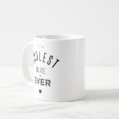 Coolest nurse ever コーヒーマグカップ (正面左)