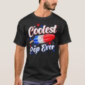 Coolest Pop Ever Popsicle  Retro Bomb 4th Of July Tシャツ (正面)