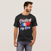 Coolest Pop Ever Popsicle  Retro Bomb 4th Of July Tシャツ (正面フル)