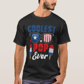 Coolest Pop Ever Sunglasses Ice Creams As American Tシャツ (正面)