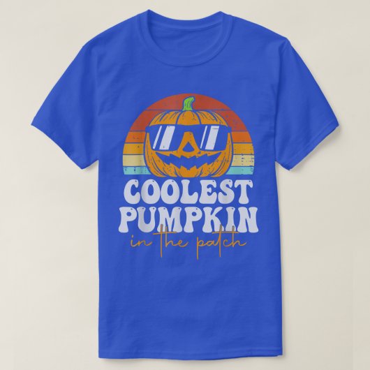 Coolest Pumpkin In The Patch Halloween Toddler Boy Tシャツ (デザイン正面)