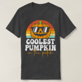 Coolest Pumpkin In The Patch Halloween Toddler Boy Tシャツ (デザイン正面)