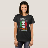 Coolest Pumpkin In The Patch Italian Flag Jack Ou2 Tシャツ (正面フル)