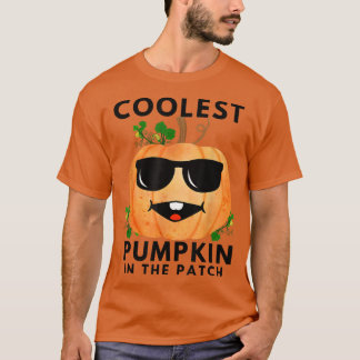 Coolest Pumpkin In The Patch Pumpkin With Sunglass Tシャツ