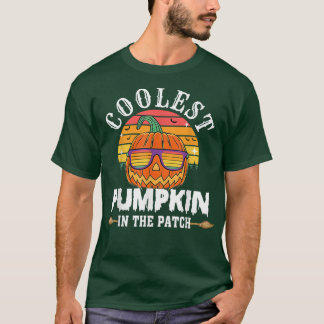 Coolest Pumpkin In The Patch Sunset Vintage  Tシャツ