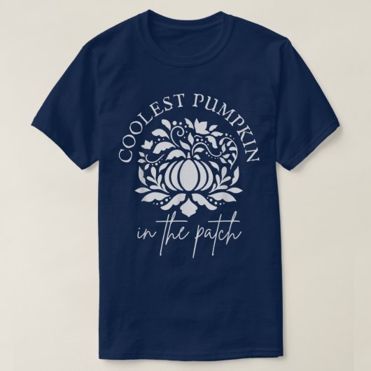 Coolest Pumpkin In The Patch Trick or Treat Hallow Tシャツ (デザイン正面)