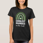 Coolest Shamrock In The Field St Patricks Day  2 Tシャツ (正面)