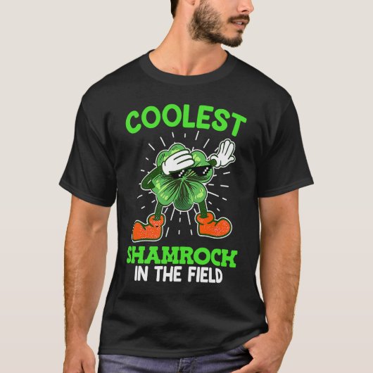 Coolest shamrock St Patrick's Day Tシャツ (正面)