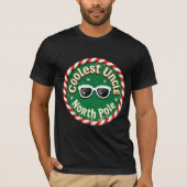 Coolest Uncle This Side of the North Pole | Retro  Tシャツ (正面)