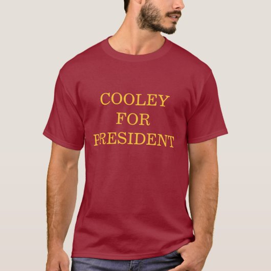 COOLEYFORPRESIDENT Tシャツ (正面)