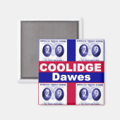 Coolidge-Dawes 1924磁石 マグネット (正面/裏面)