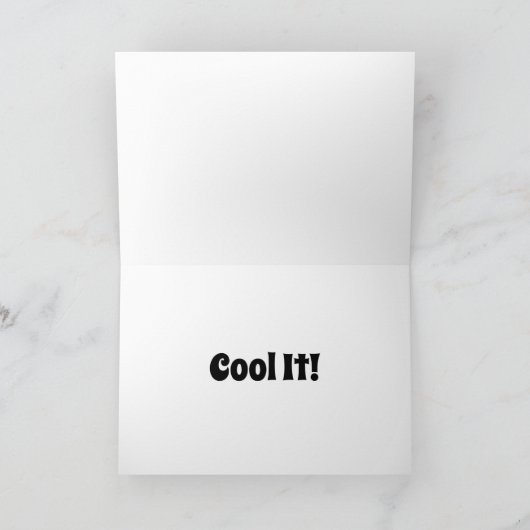 Cooling Ice Cubeテクスチャイメージ カード (内部)