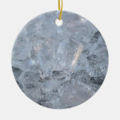 Cooling Ice Cubeテクスチャイメージ セラミックオーナメント (正面)