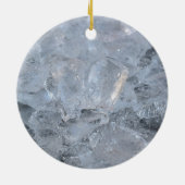 Cooling Ice Cubeテクスチャイメージ セラミックオーナメント (裏面)