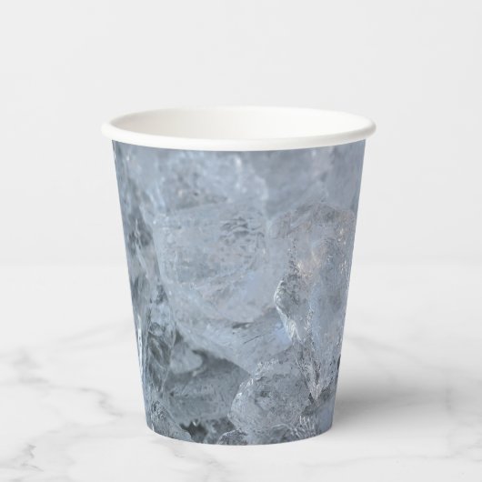 Cooling Ice Cubeテクスチャイメージ 紙コップ (正面)